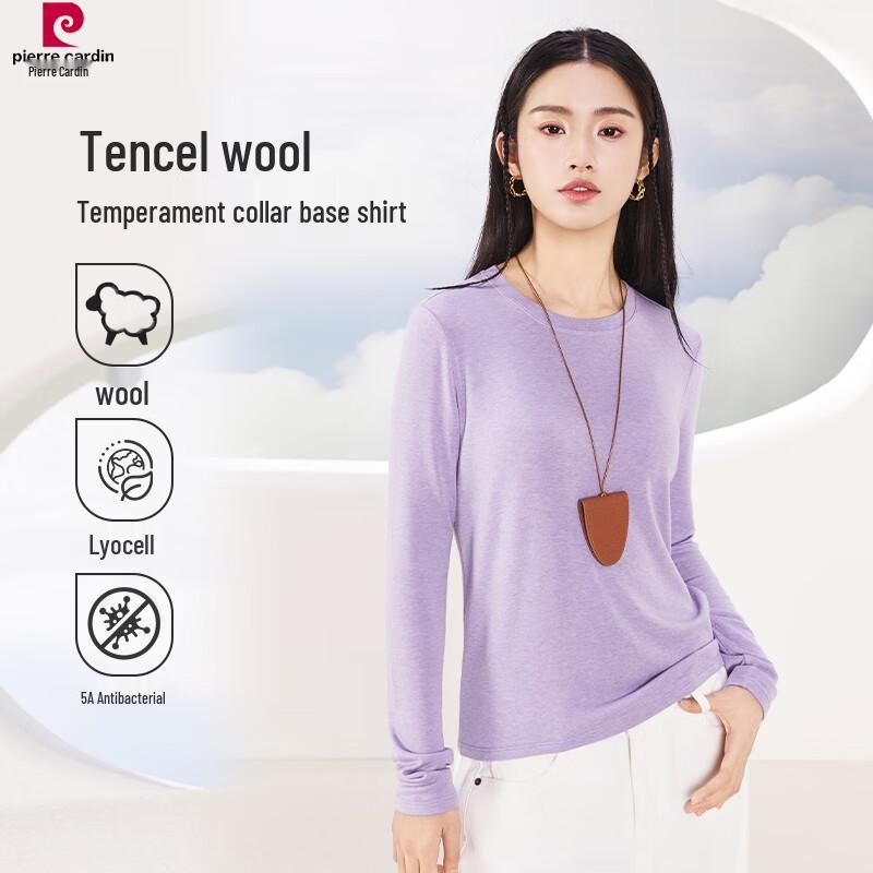 Pierre Cardin Women's Tencel Wool Thermal Base Layer Top