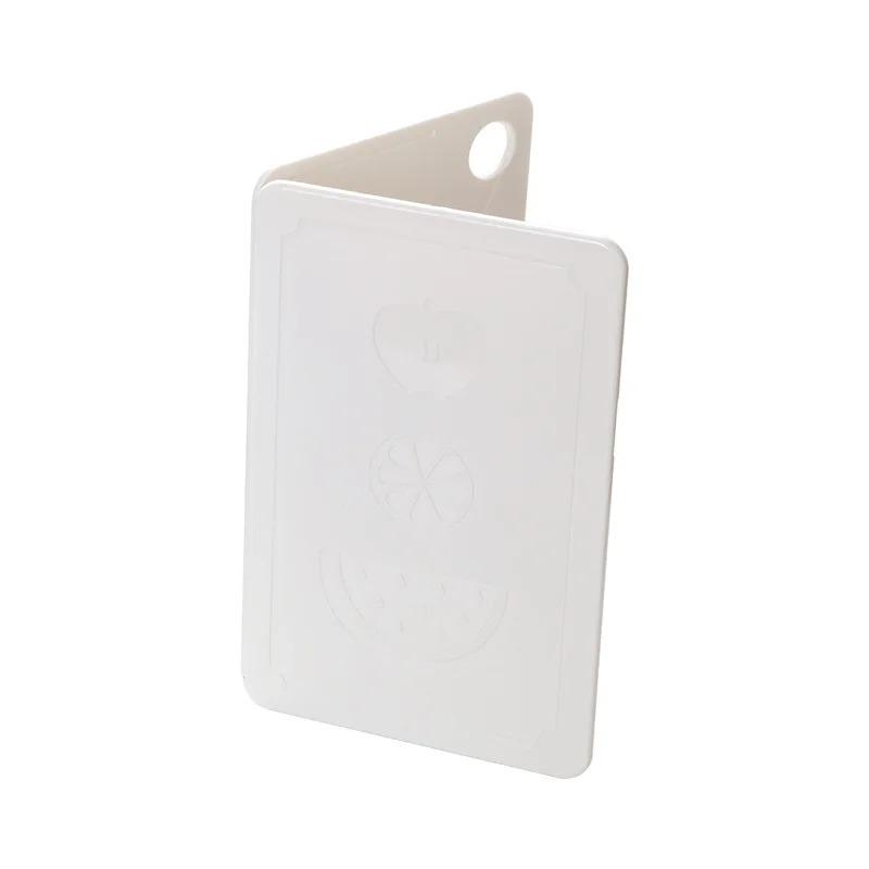 

1 шт. Складная Прочная Разделочная доска Нескользящая Доска для нарезки овощей и фруктов для дома, кухни, кемпинга Разделочная доска Легко чистить, переносить белый