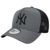 New Era 9FORTY AF Trucker MLB Sport New York Yankees Cap, Unisex Grey Cap