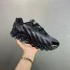 Men Women Running Shoes Lightweight Breathable Flyknit Upper Full Length Air Cushion Comfort Walking Sneakers