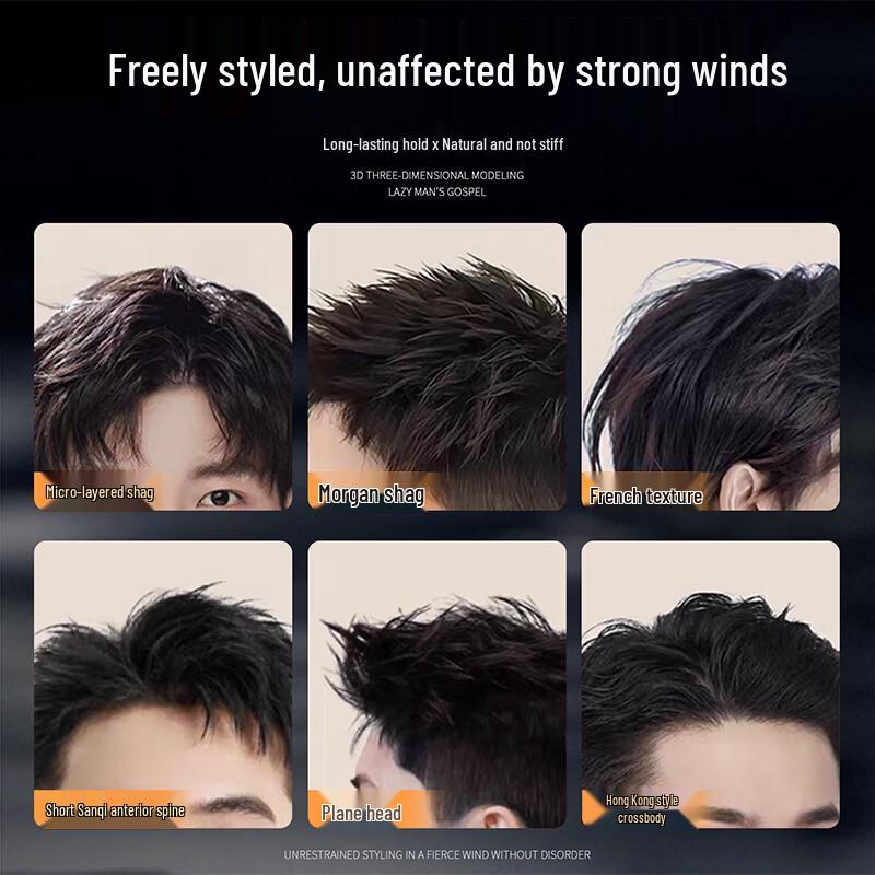 YALOIS Strong Fluffy Matte Hair Clay for Men