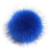 Faux Women Diy Raccoon Fur Pom Poms Ball For Knitting Beanie Hats Accessories
