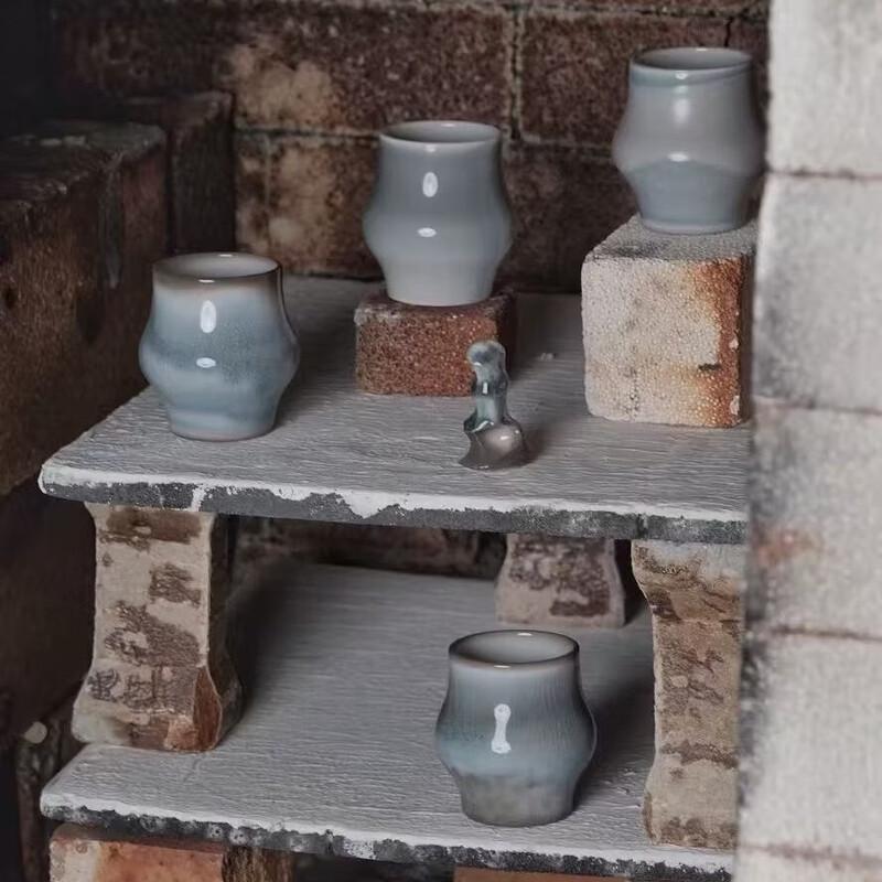 Qiu Shan Fang Handmade Soda Fired Porcelain Master Cup