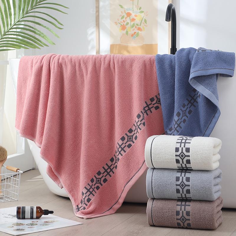 Dark Color Non-Fading Grid Hotel Strapless Wrap Towel - Large Bath Towel, Customizable Logo Gifts.