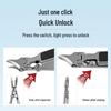 Portable Powder Steel Thin Nail Clippers Set with Anti-Splash Angled Flat Edge - New Model