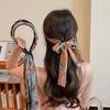 Adjustable Bow Ribbon Hairband Floral Print Hair Hoop Fashion Hair Bands  Boho Hair Accessory