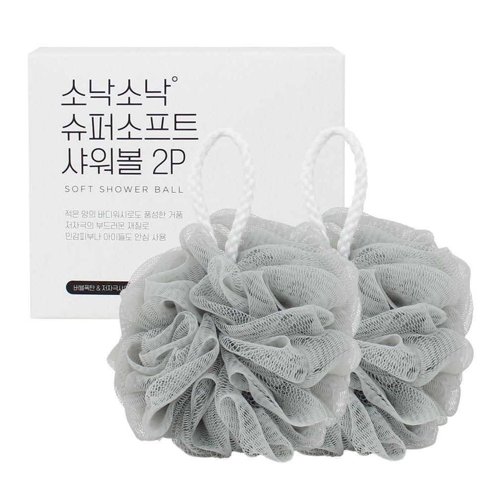 Sonak Sonak Super Soft Shower Ball 2P