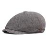 Men Casual Peaky Blinders Hat Spring Autumn Retro Beret Hats Wild Casual Hats Unisex Wild Octagonal Cap Girl Newsboy English Hat