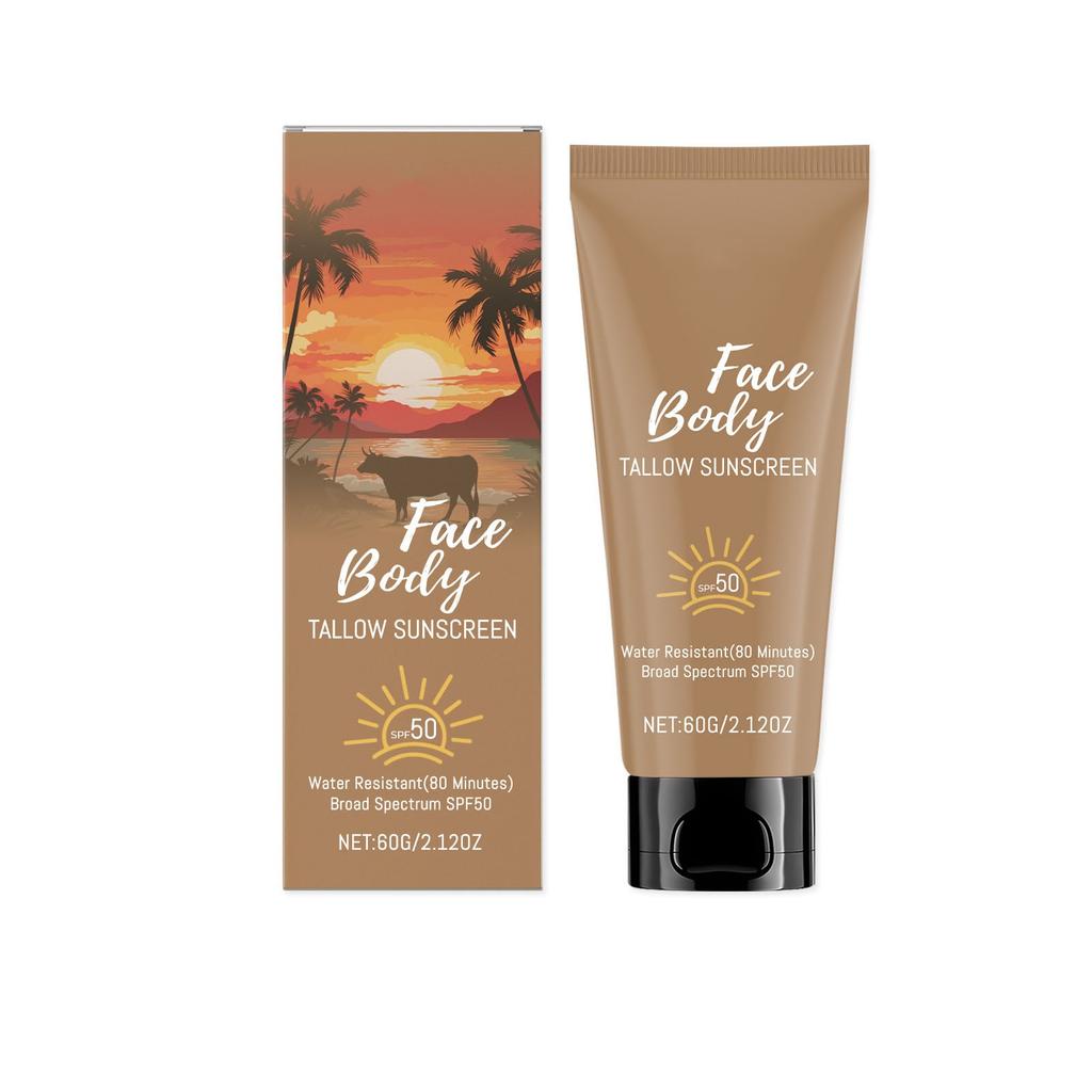 Tallow Sunscreen Is A Sunscreen, Long Lasting Antioxidant Body And Face