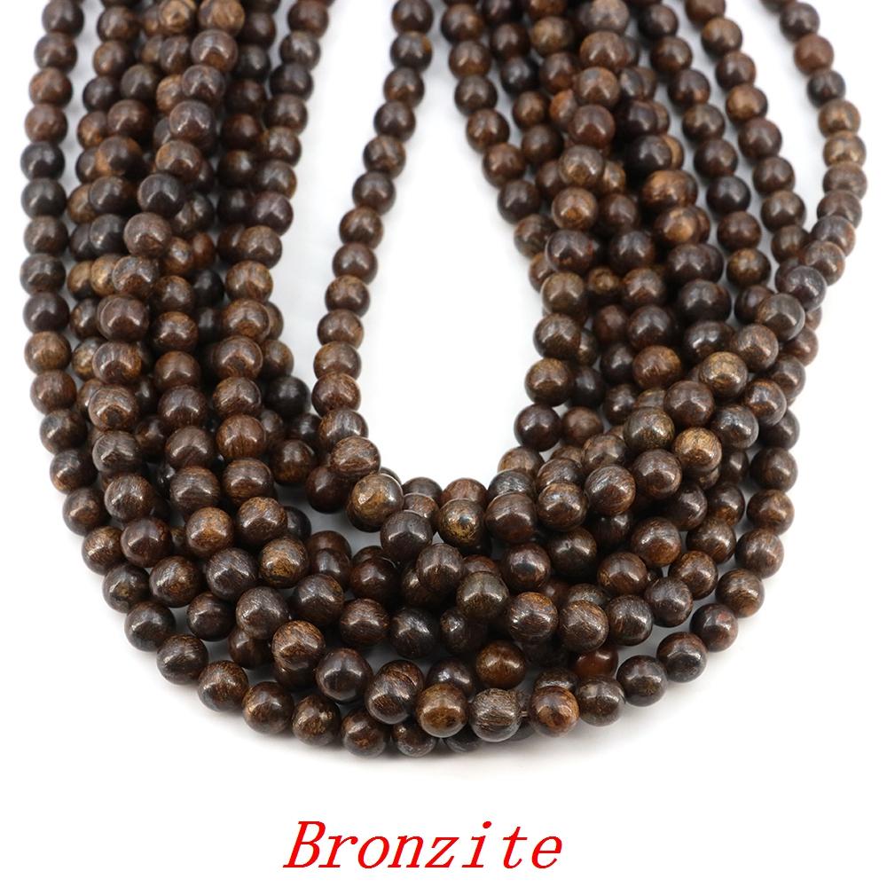 4/6/8/10/Mm Natural Stone Yellow Tower Crystal Round Loose Citrine Bead Crystal Stone Jewelry Making Diy Bracelet Necklace Gift