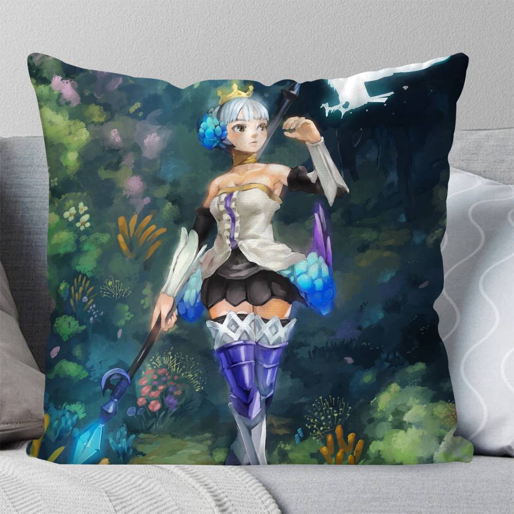 Odin SSphere Anime Game Pillow Case Fashion Square Pillowcase Bedroom Sofa Room Ins Decoration Leisure