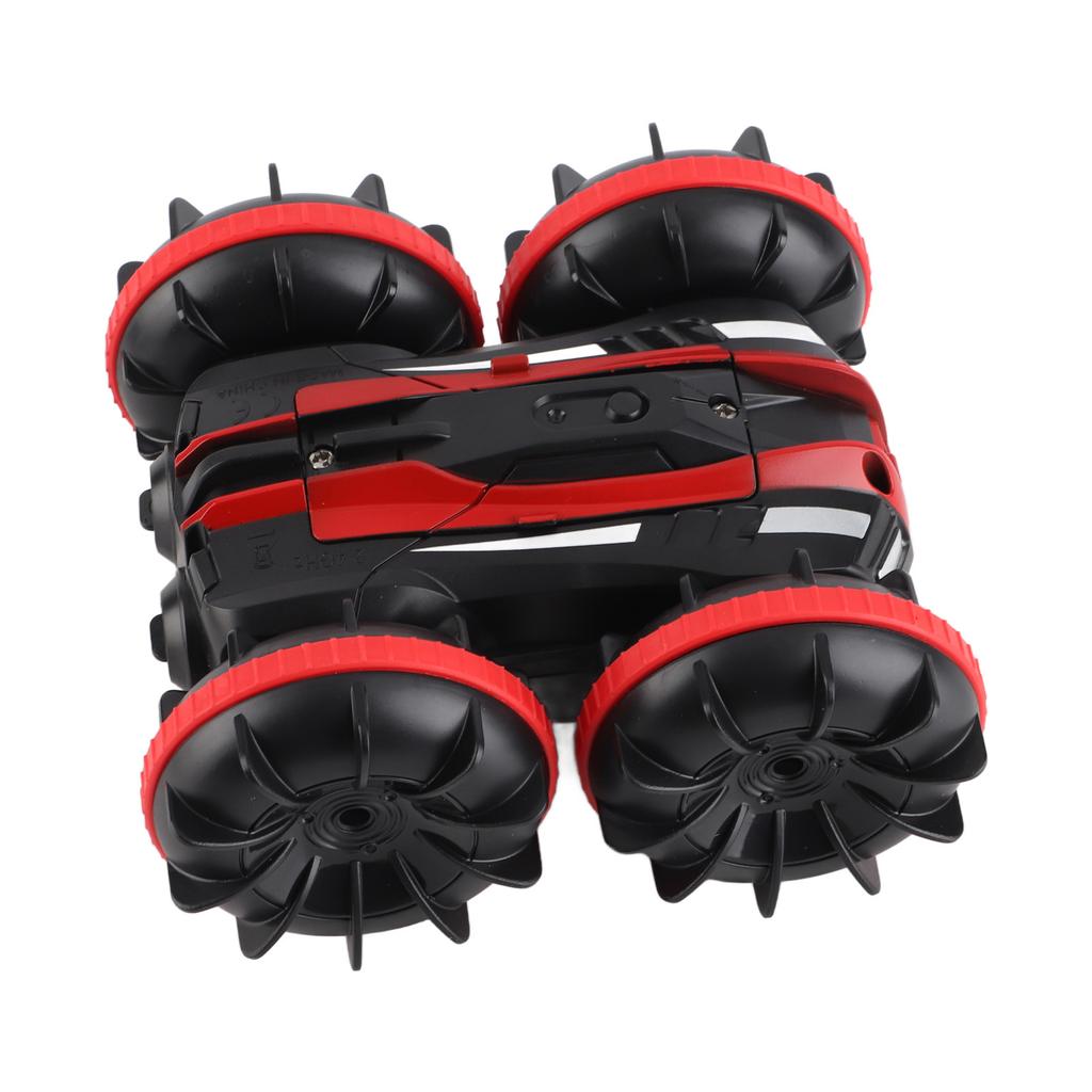 2.4G Amphibious Remote Control Car Land Water RC Stunt Car Toy Children Birthday GiftRed