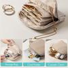 Portable Makeup Bag Multi Functional Mini Organizer Pouch For Jewelry Coin Purse Travel Accessories