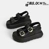 Numero articolo Muffin suola spessa rialzata cm sandali da donna estate nuovo versatile semplice e comodo open toe