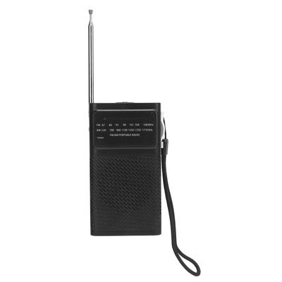 Portable AM FM Radio Multifunctional Strong Reception and Sound Battery Operated Small Radio with