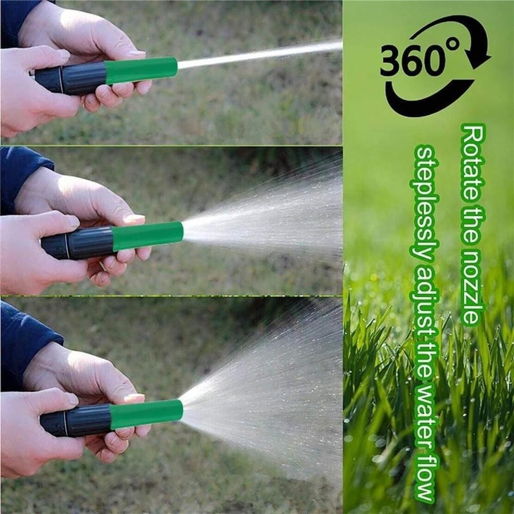 With Nozzles Plastic Water Pipe 5/10/15/20m Sprinkler Soaker Hose Garden Hose Set  Washing Cars