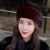 Russian Winter Bomber Caps Unisex Faux Fur Warm Thick Outdoor Cap Retro Stylish Snow Ski Bonnet for Men And Women