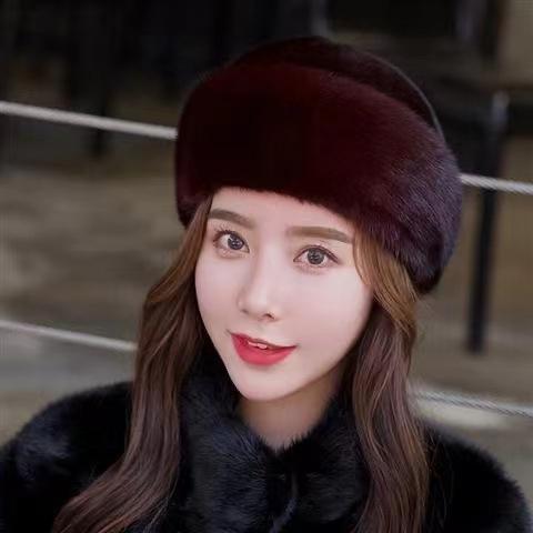 Russian Winter Bomber Caps Unisex Faux Fur Warm Thick Outdoor Cap Retro Stylish Snow Ski Bonnet for Men And Women