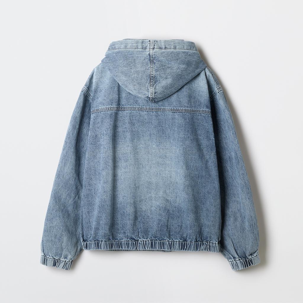 Spao Denim Hoodie SPJEG23CY1