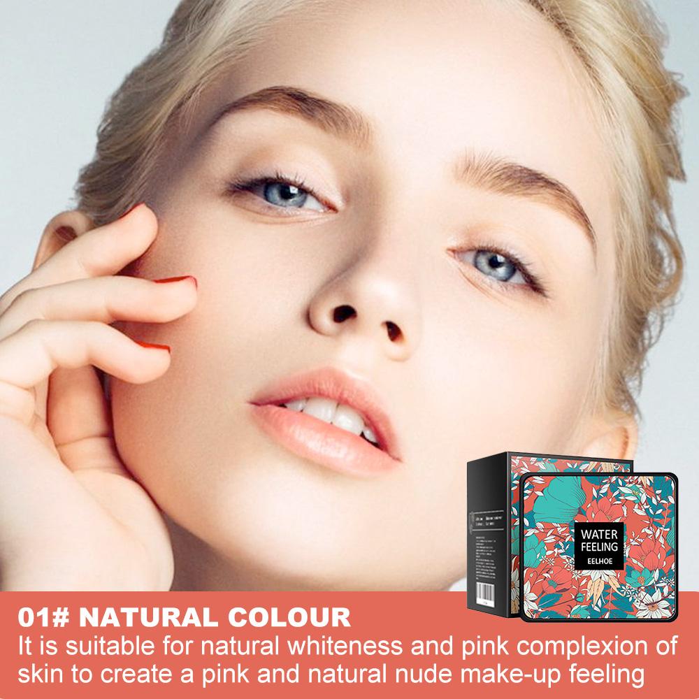 EELHOE Mushroom Cushion BB Cream-Delicate texture with lightweight formula, providing skin-friendly cushioning for flawless makeup application