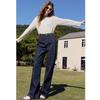 Betu Women's 2025 Spring High-Waist Loose Denim Jeans