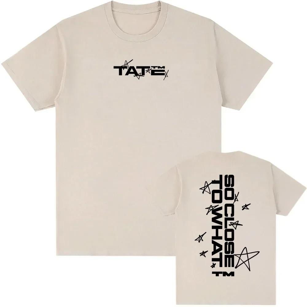 

Famous Singer Tate McRae So Close To What Album Singer Print T-shirt Short Sleeve Tee Trend Men Women Oversized Clothing 3XL