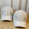Travel Gathering Lace Hat with Lace Floral Outdoor Sports Sunproof Baseball Hat Girl Adjust Head Size Fishing Hiking Hat