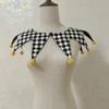 Customized fake collar clown Neck Ties Cosplay collar for woman detachable Fake collars Bow tie cosplay accessories