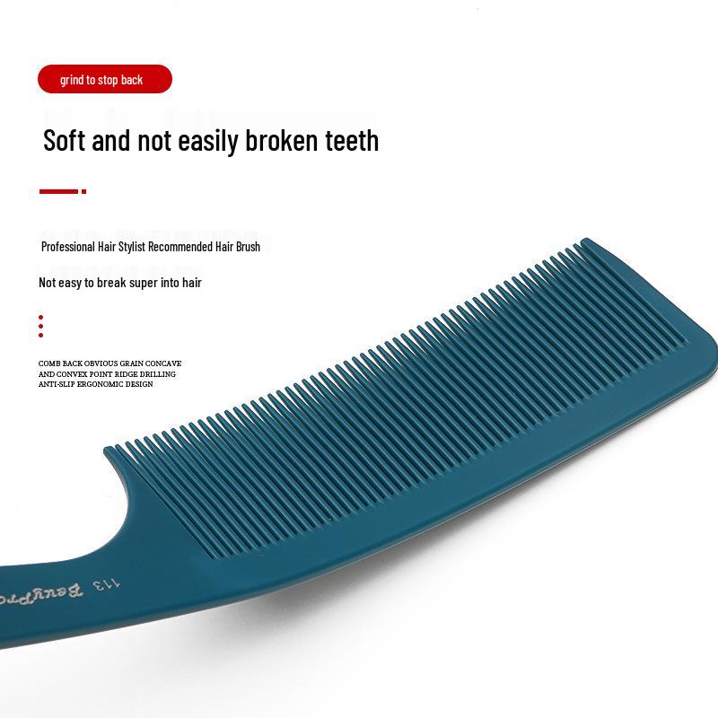 Fashion Wide-Tooth Resin Hair Comb for Curly, Straight, and Long Hair