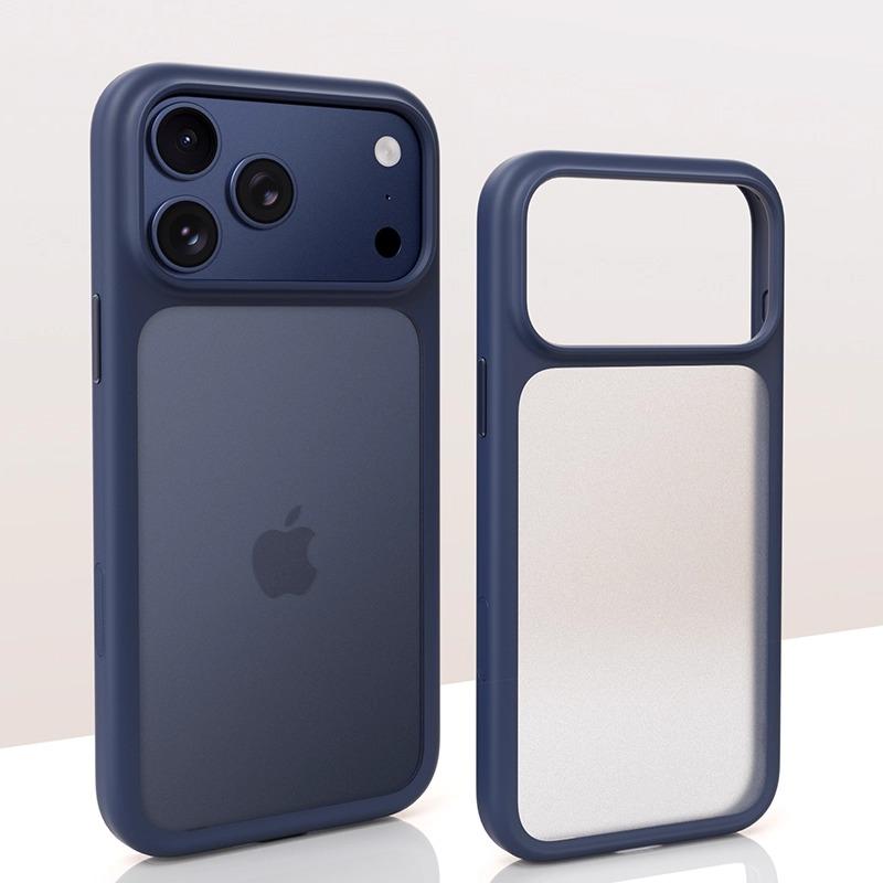 Luxusní průsvitný matný kryt na telefon pro iPhone 17 16 15 14 13 Pro Max 17Pro Air Bumper Nárazuvzdorný kryt pro iPhone17 16 Pro Max