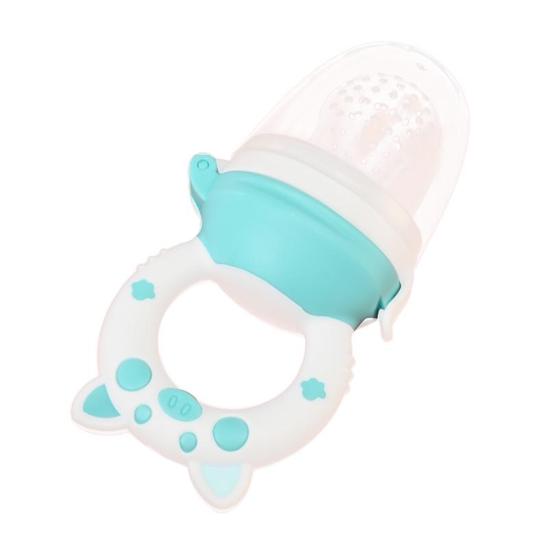 Silicone Baby Fruit & Veggie Teether Pacifier Feeder