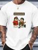 Snowasis Christmas T-Shirt Funny Snowman Band Festive Parody Gift Tee Party Top