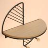 Durability Metal Wall Storage Shelf High Strengths Rusts Resistant Quickly Mount Wall Organizers for Reliability Use