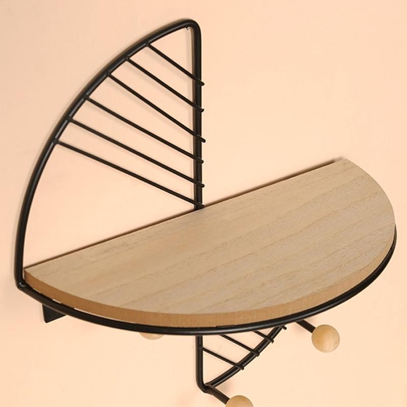 Durability Metal Wall Storage Shelf High Strengths Rusts Resistant Quickly Mount Wall Organizers for Reliability Use
