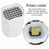 Stainless Steel Potato Cutter Household Quick Plastic Vegetable Cutter Fruit Radish Cucumber Fries Potato Cutter
