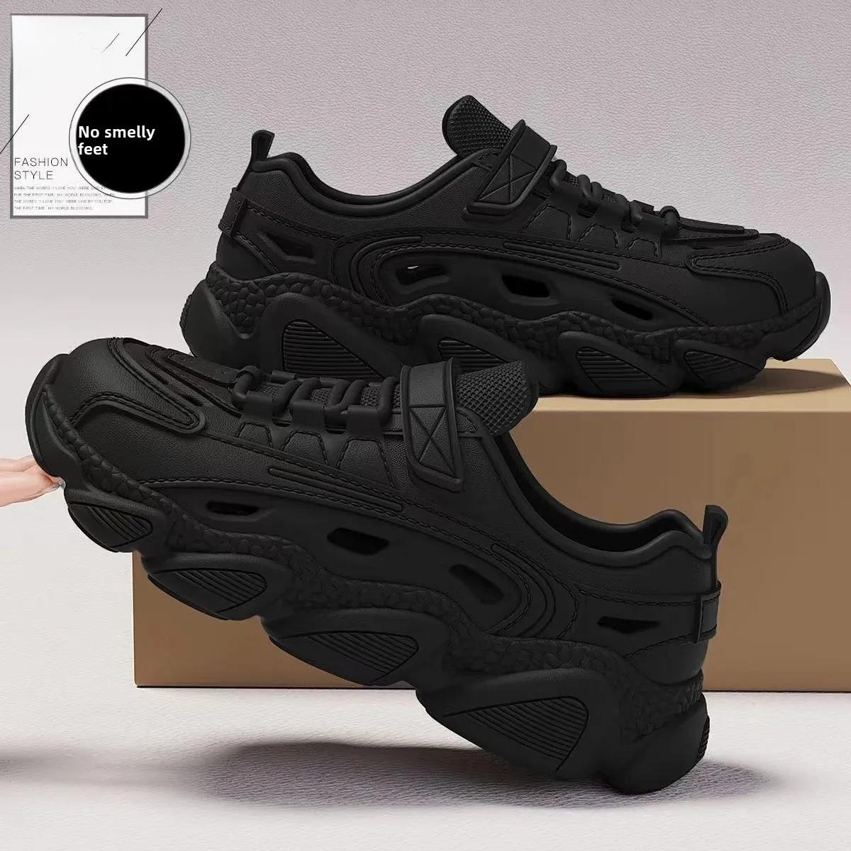 

Модные трендовые мужские сандалии для улицы, утолщенные, противоскользящие, износостойкие, модные формованные из ЭВА, обувь-сабо для пар, оптом 44