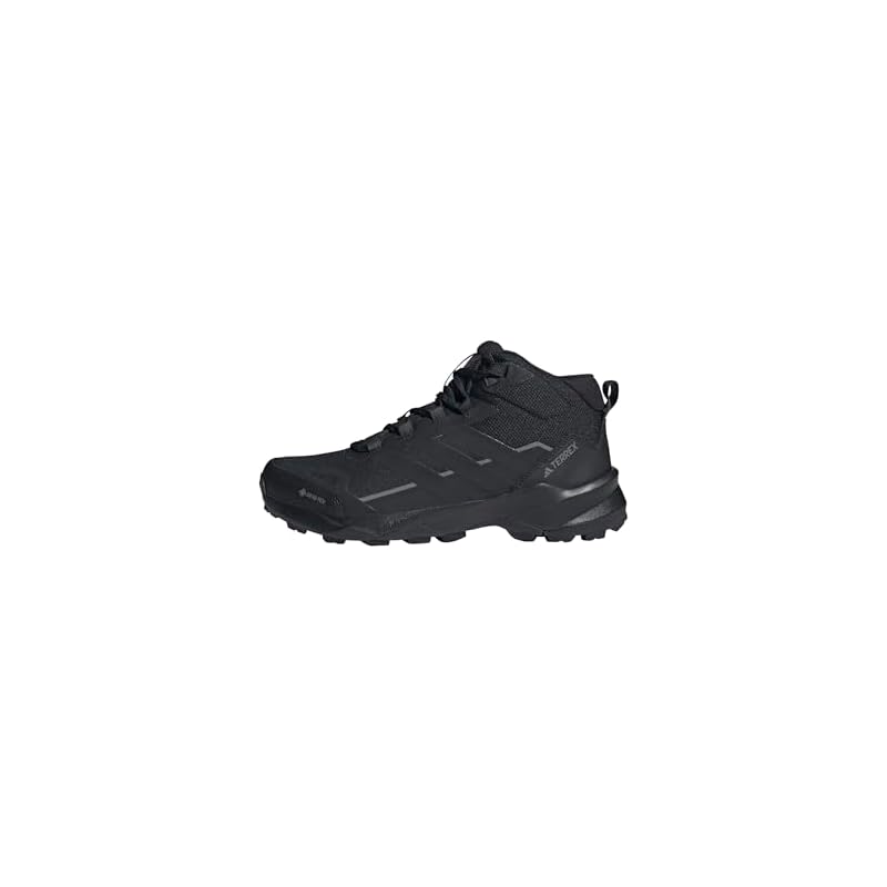 Adidas Terrex Skychaser AX5 Mid GORE-TEX Trekking Shoes, Unisex Adult, NMQ36 Core Black/Core Black/Carbon (JQ2207), Size 26.5 cm