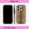 Luxe Clmj SWAG Oh my deer Telefoonhoesje voor iPhone 17 16e 16 15 14 13 12 11 Air Pro Max Plus Magnetische Dubbellaagse Achterkant