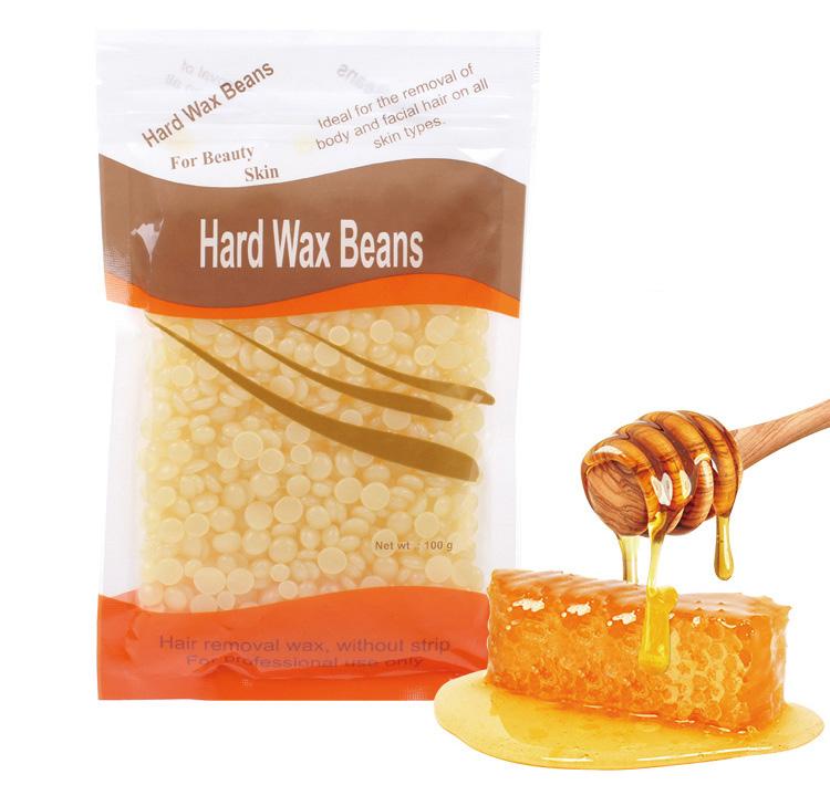 Rosfix Twardy Wosk Do Depilacji ""Słodki Miód"" 100g – Wysoka Plastyczność | Usuwa Włosy Z Każdej Części Ciała | Bez Podrażnień