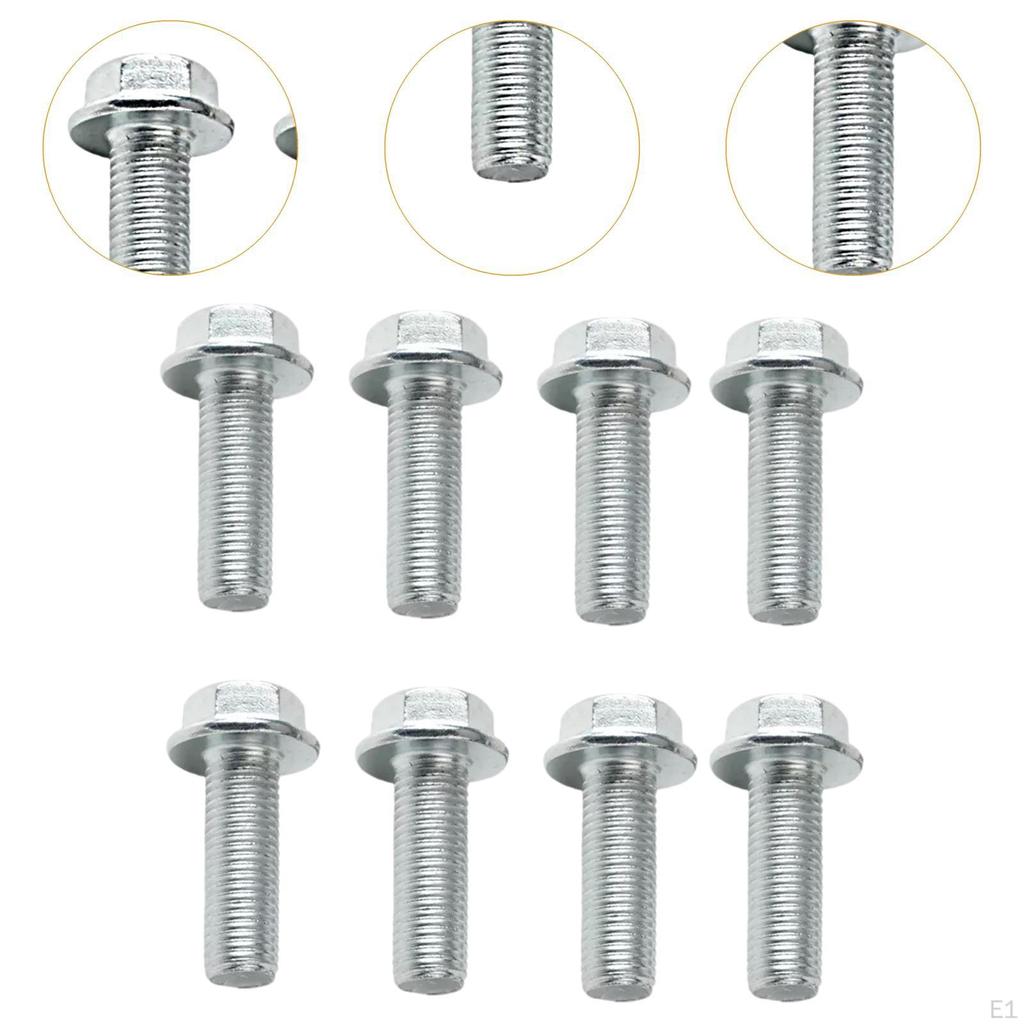 8x Lower Ball Joint Bolts 90080-10066 Heavy Duty Accessories Easy To Install Replace Parts for