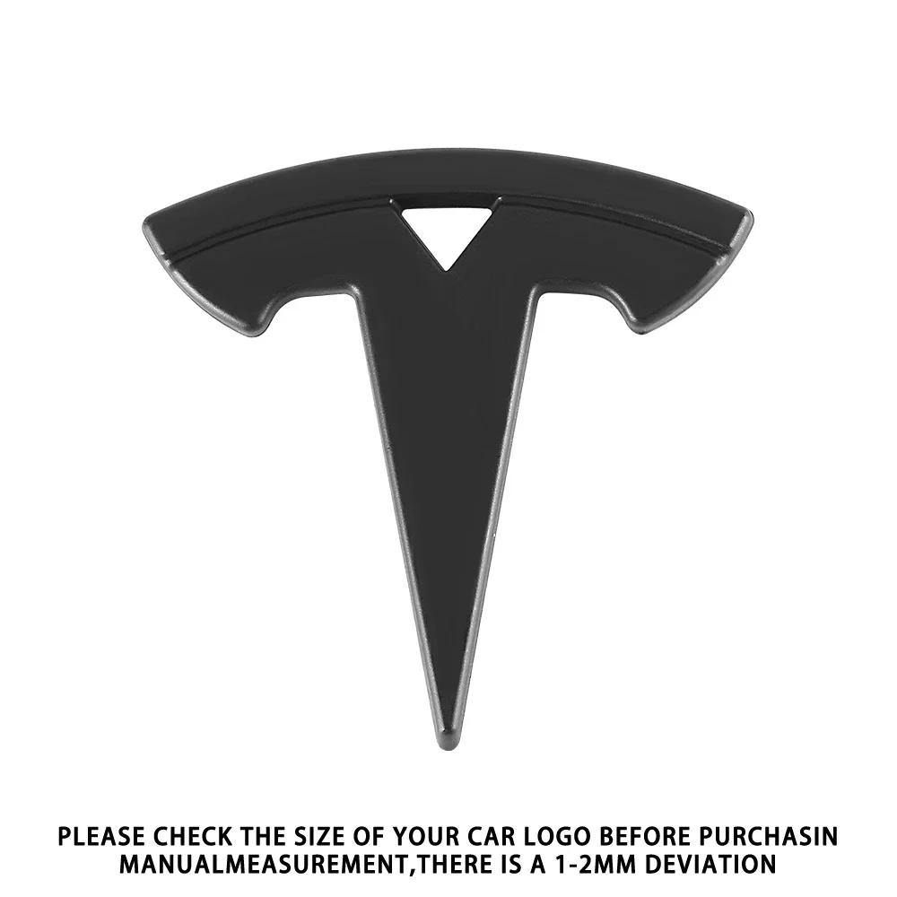 Car Sticker 2025 Hot 1Pcs Car Steering Wheel Sticker Emblem Cover Interior Accessories For Tesla Model 3 Y S X Roadster Juguete