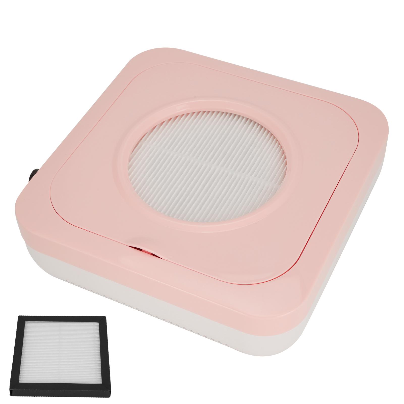 

80W пылесборник для ногтей мощный всасывающий пылесос для ногтей с фильтром (100‑240 В)US Plug US PLUG