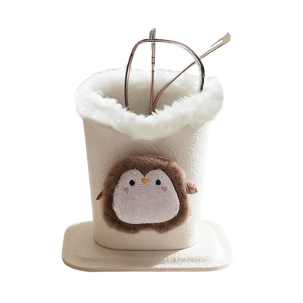 Plush Eyeglass Stand Leather Glasses Shelf Fashion Sunglass Holder  Sunglass