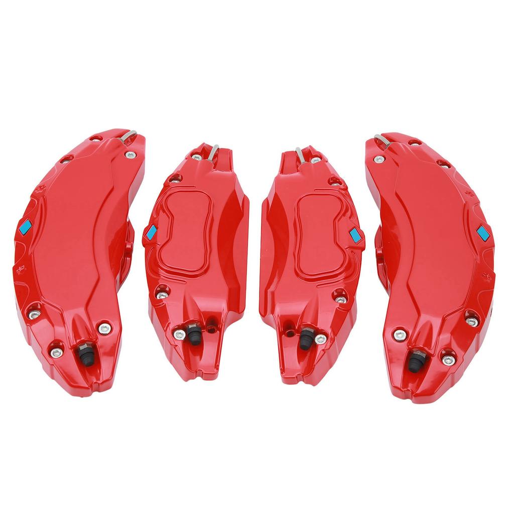 4 Stück 19 Zoll 20 Zoll Radnaben-Bremssattelabdeckungen Aluminiumlegierung Scheibenbrems-Bremssattel Schutzabdeckung Ersatz für