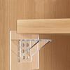 Wall Hanger Closet Wardrobe Holder Shelf Support Clips Support Pegs Shelf Support Partition Holders