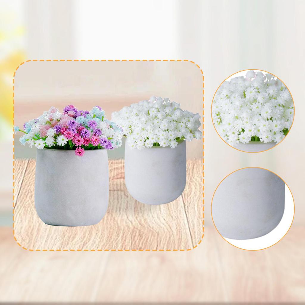 Gypsophila Artificial Flowers Desktop Ornament for Living Room Farmhouse