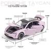 Baoshijie Taycan Alloy Children's Coupe Toy Car Model