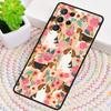 Beagle Floral Dog Phone Case for Samsung Galaxy note 10 pro S26 Ultra S23 S24 FE S25 S21 S22 PLUS shockproof Cove