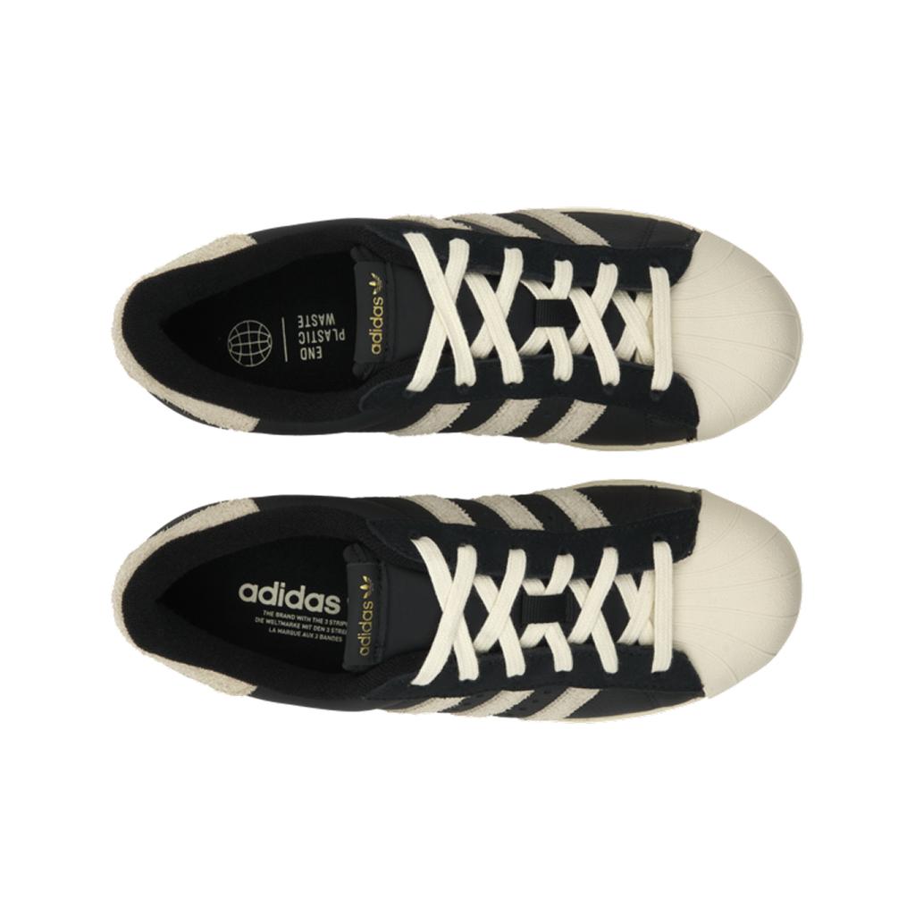 adidas Superstar 82 Black Cream White Unisex Sneakers Core-Black Aluminium GY3428