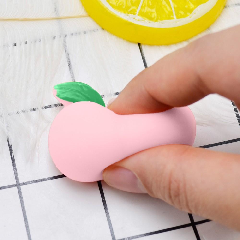 1PC  Peach  Funny Toy Soft Stress And Anxiety Relief Toys DIY Decor 
